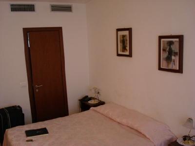 Quarto do hotel Locanda Salieri, em Veneza