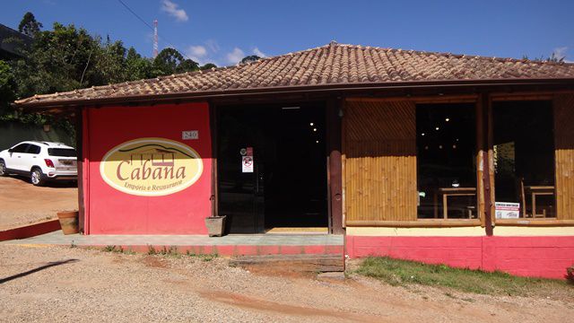 Almoço no restaurante Cabana.