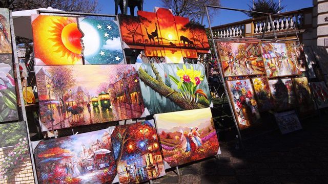 Feira do Largo da Ordem em Curitiba/PR.