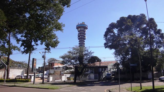 Já era possível enxergar a Torre.