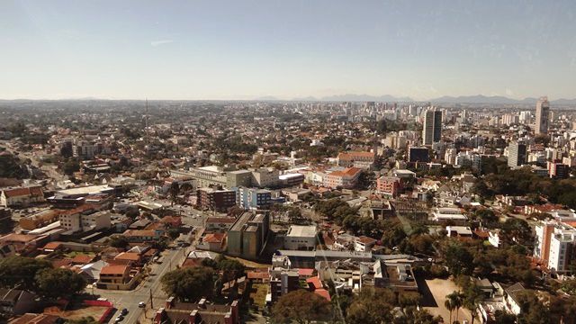 Curitiba vista da Torre Panorâmica.