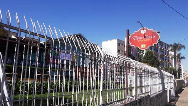 Restaurante bem em frente ao Museu.