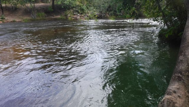 Encontro das águas do Rio Soninho e Rio Formiga