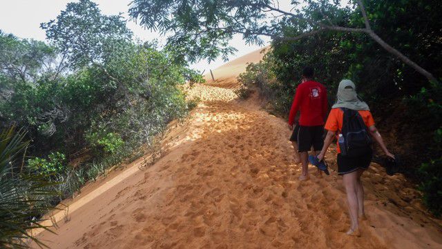 Acesso para as Dunas do Jalapão