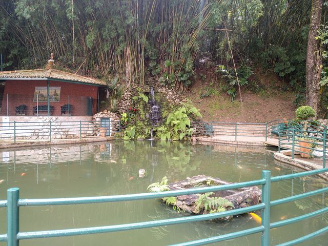 Parque Fonte Santo Agostinho em Serra Negra