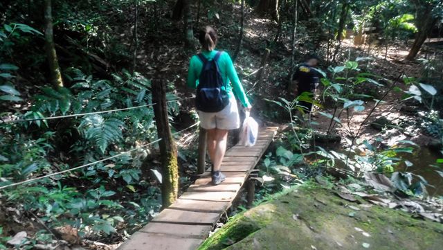 Trilha das Cachoeiras, em Taquaruçu - TO