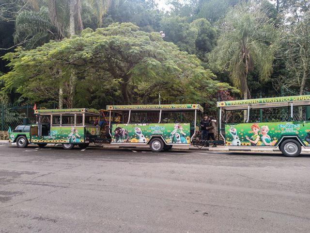 Trenzinho turístico de Serra Negra