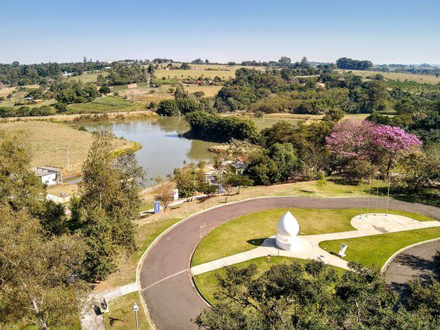 Visão panorâmica do mirante do Parque do Mirim