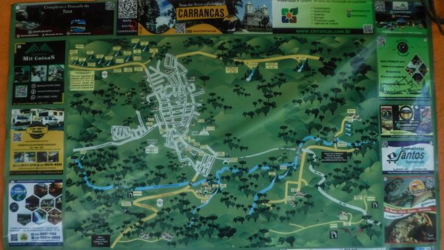 Mapa de Carrancas