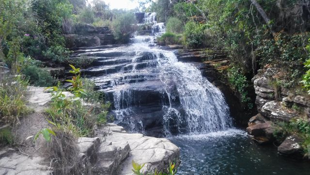 Cachoeira da Serrinha, em Carrancas