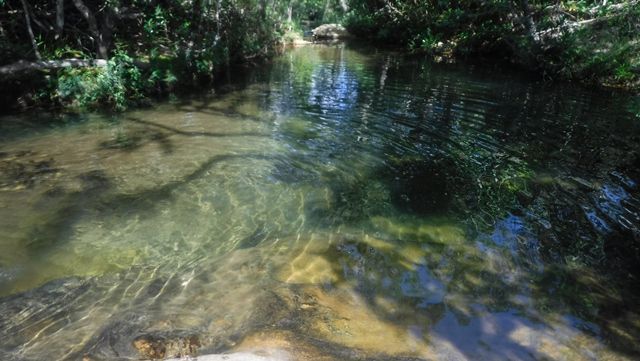 Poço secundário da Cachoeira da Serrinha