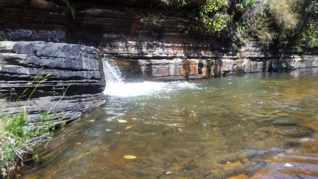 Pequena cachoeira