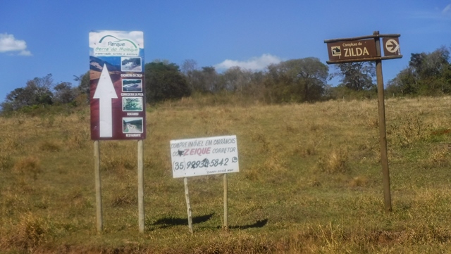 Caminho até o Parque Serra do Moleque